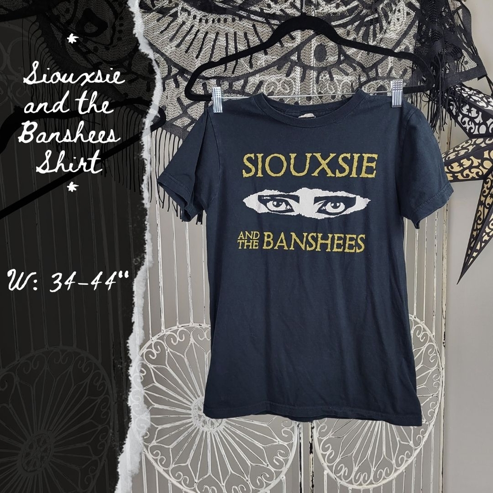 Vintage Siouxsie and the Banshees Top 80s 90s Band Goth Post Punk